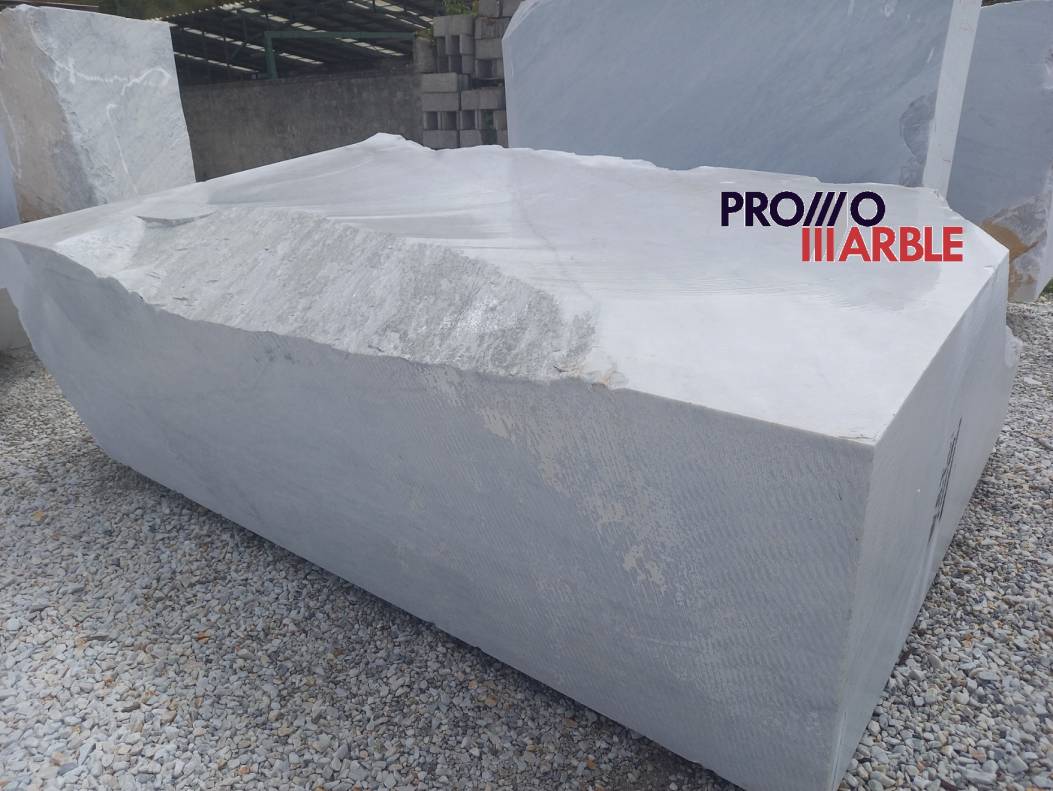 Blocco Marmo Bianco Carrara Gioia 15 Ton